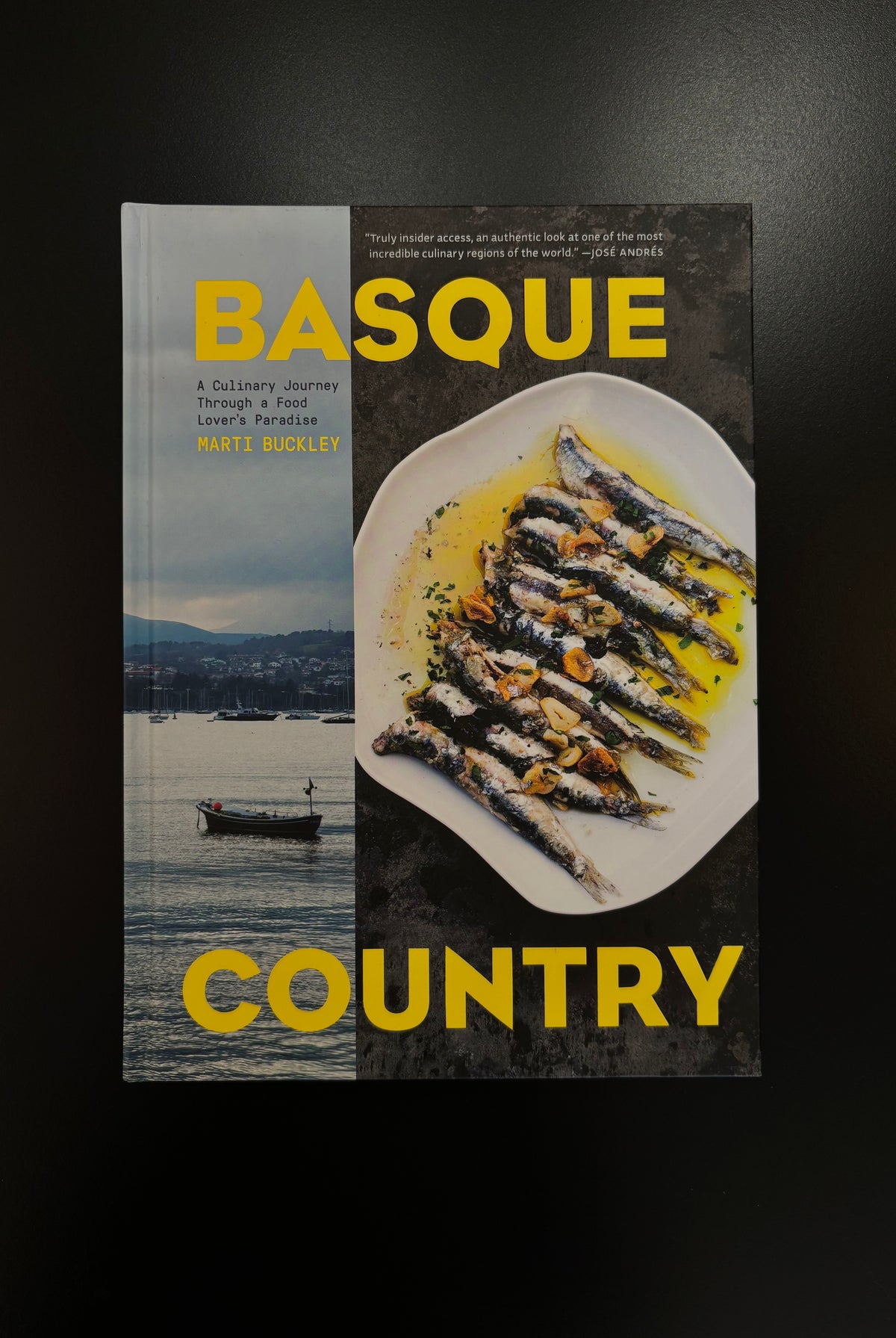 Marti Buckley's Basque Country: a hardcover cookbook and cultural portrait of San Sebastián's pintxos, txokos, and wood-fired traditions. Insider-written, ingredient-driven, essential.