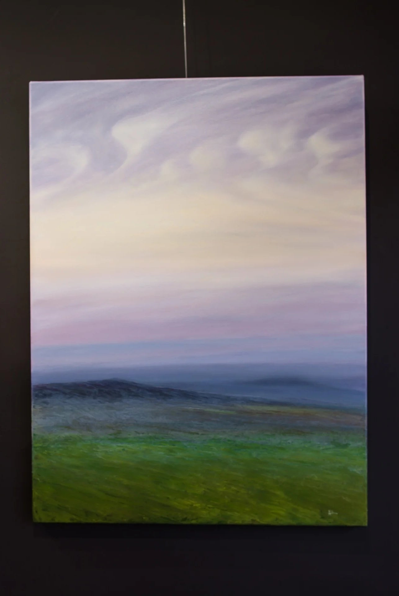 Image featuring an original oil on canvas painting by North Carolina artist David Goldman “The Direction Home”