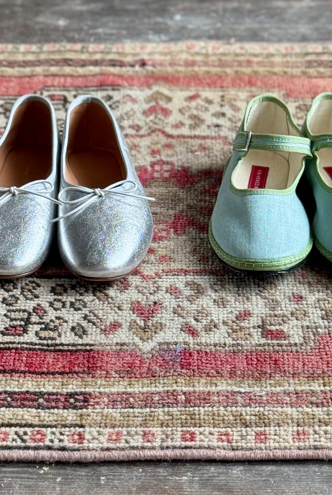 Image of vibi vienzia and mansur gavriel comfortable flat shoes with versatile colorways for elevated basics