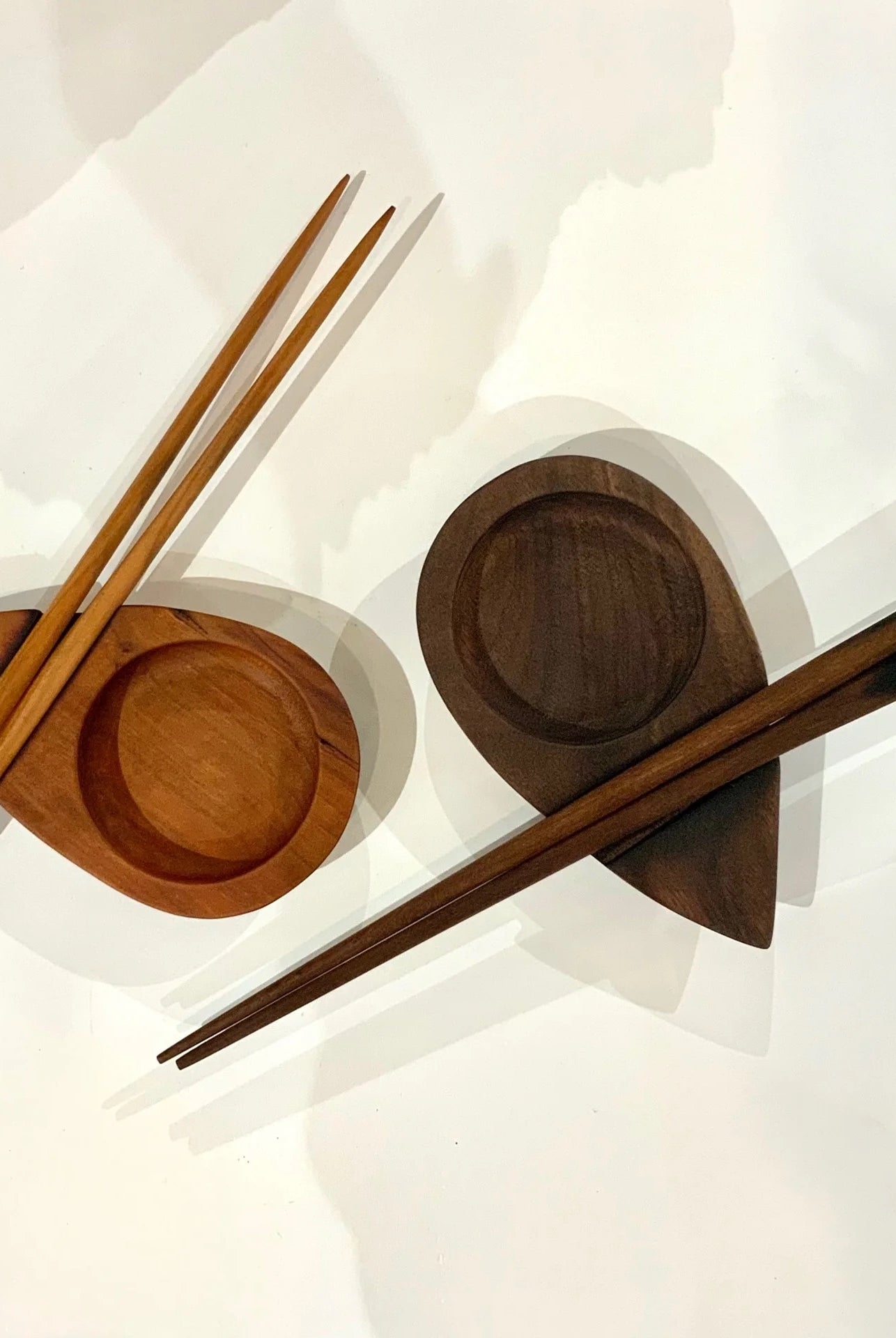 Solid wood Sushi Set artisan home object Hand carved from premium hardwood made in USA