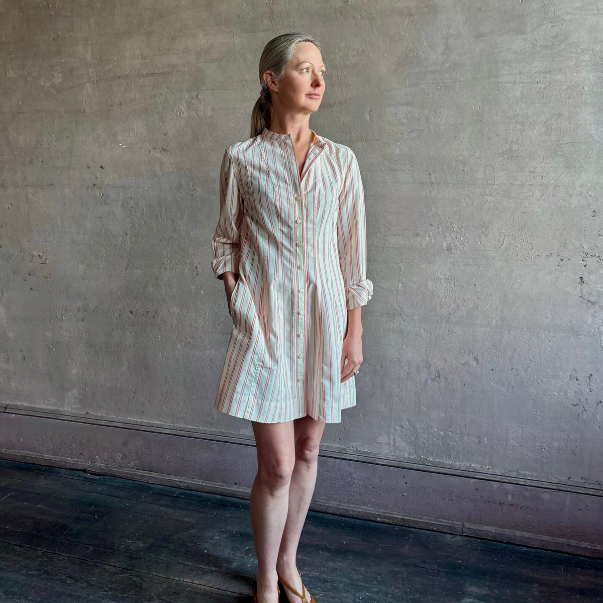 TROVATA | Marina Dress | PORTO STRIPE