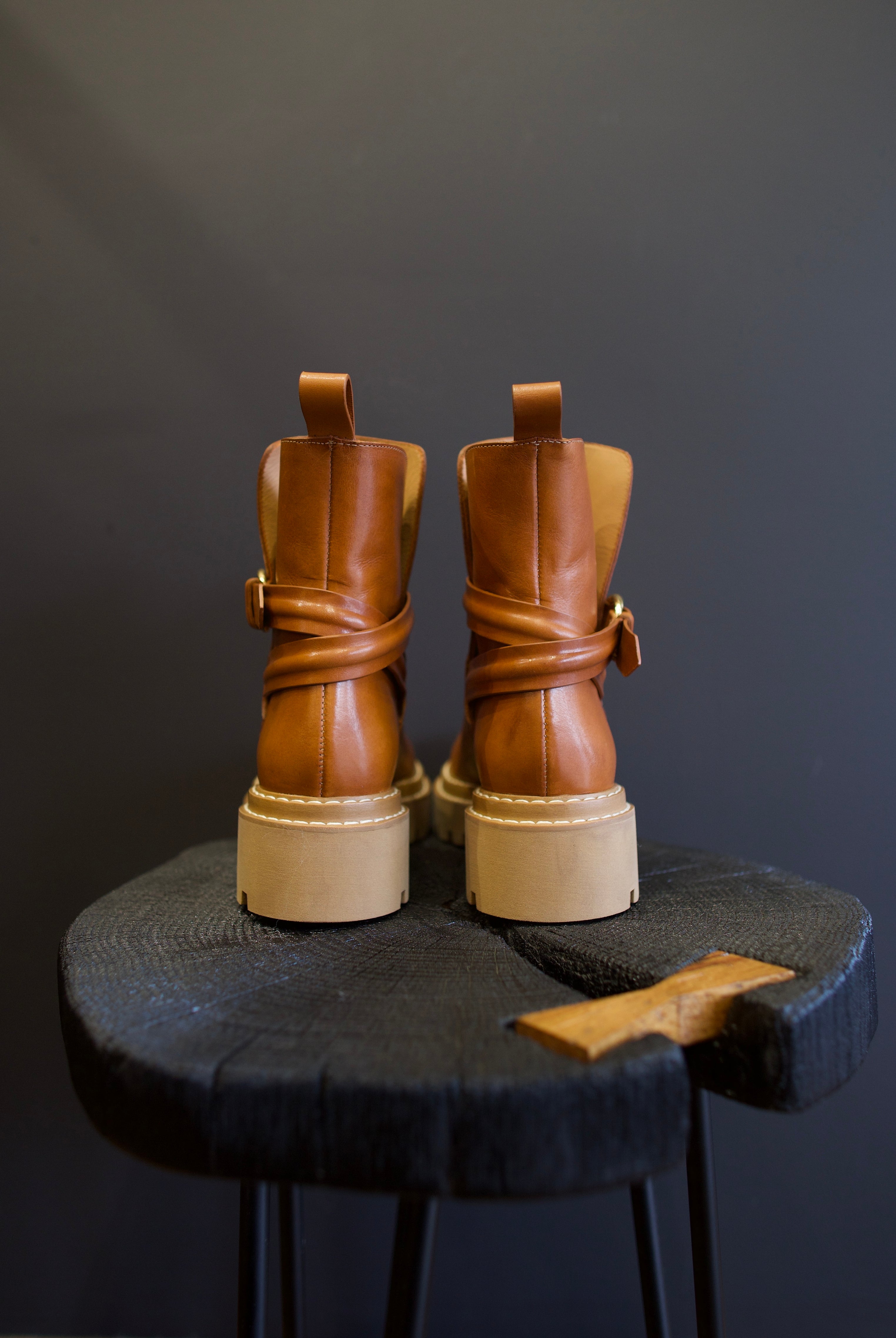 Image featuring the Ulla Johnson Lennon Lugsole Boot