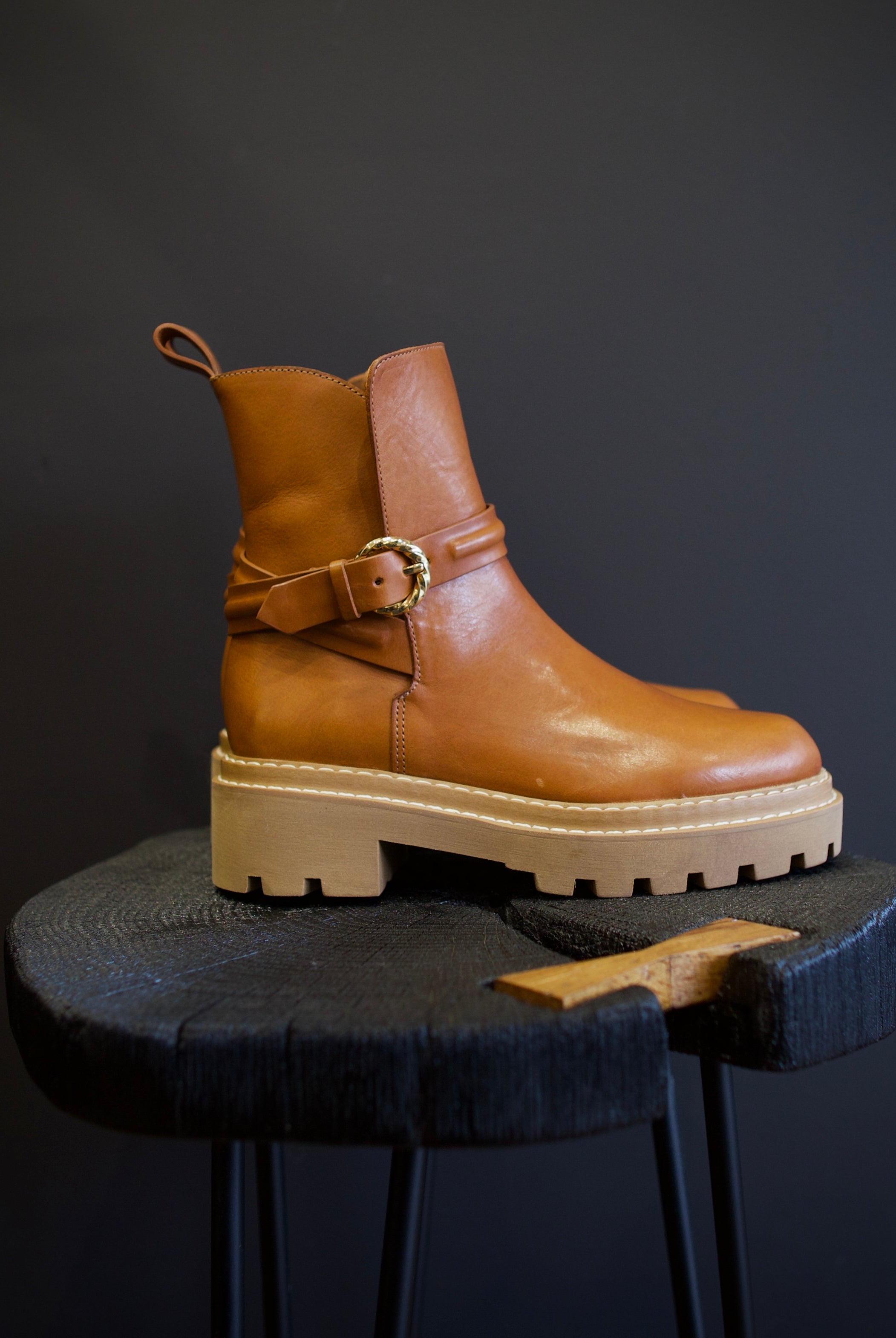 Image featuring the Ulla Johnson Lennon Lugsole Boot