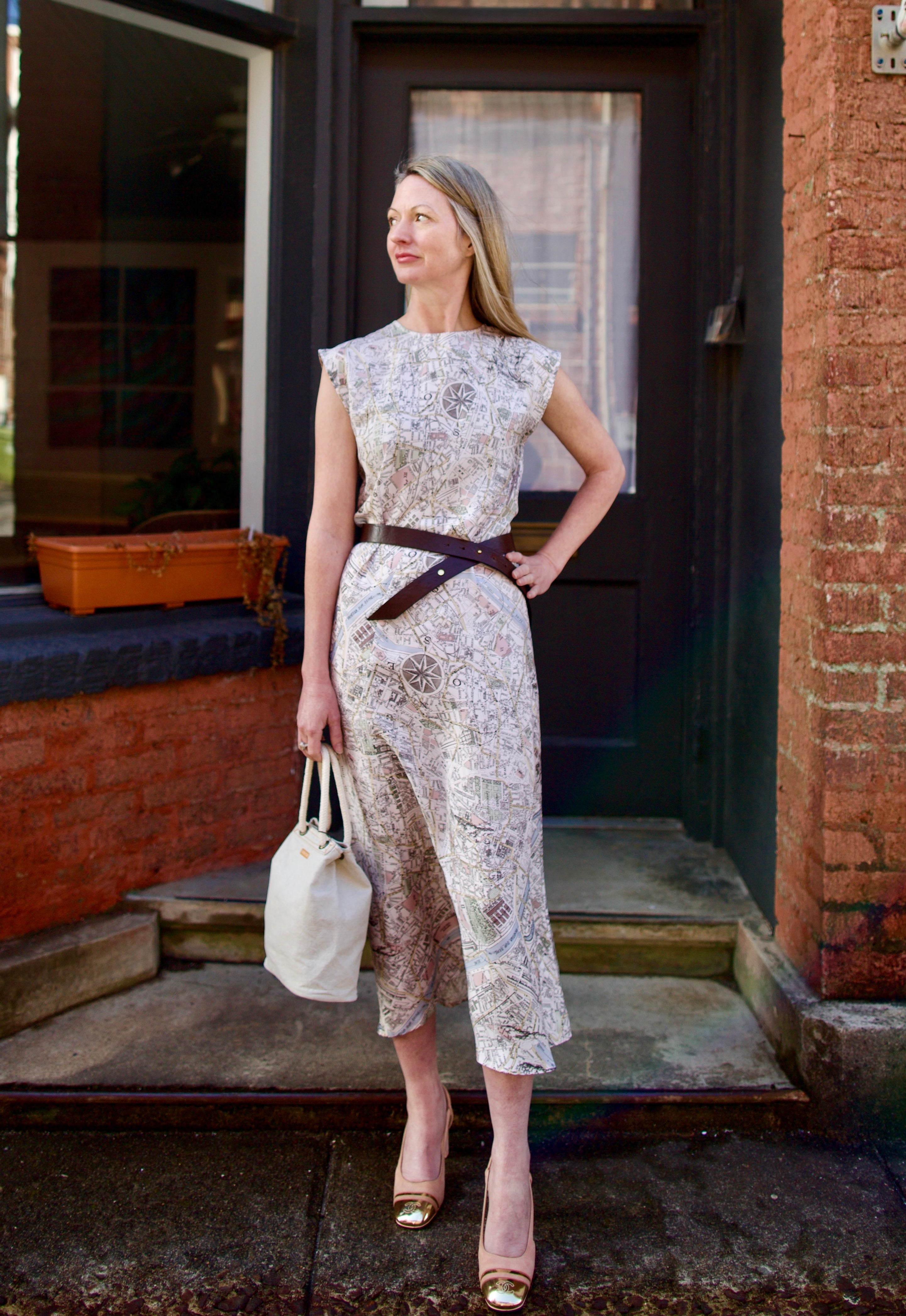 Photo of Soeur Dave handbag with refined sophistication through premium cotton construction and expertly designed crescent silhouette