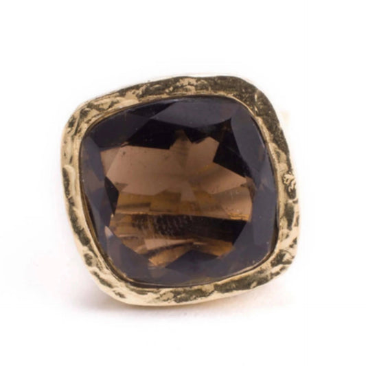 Carla Smokey Topaz Ring