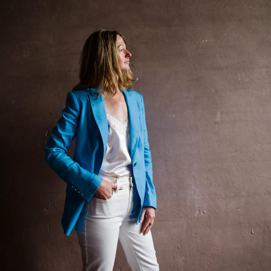 Milly Avery Linen Blazer