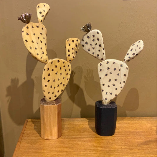 Sawyer Home + Audrey Laine Prickly Pear Cactus Sculpture