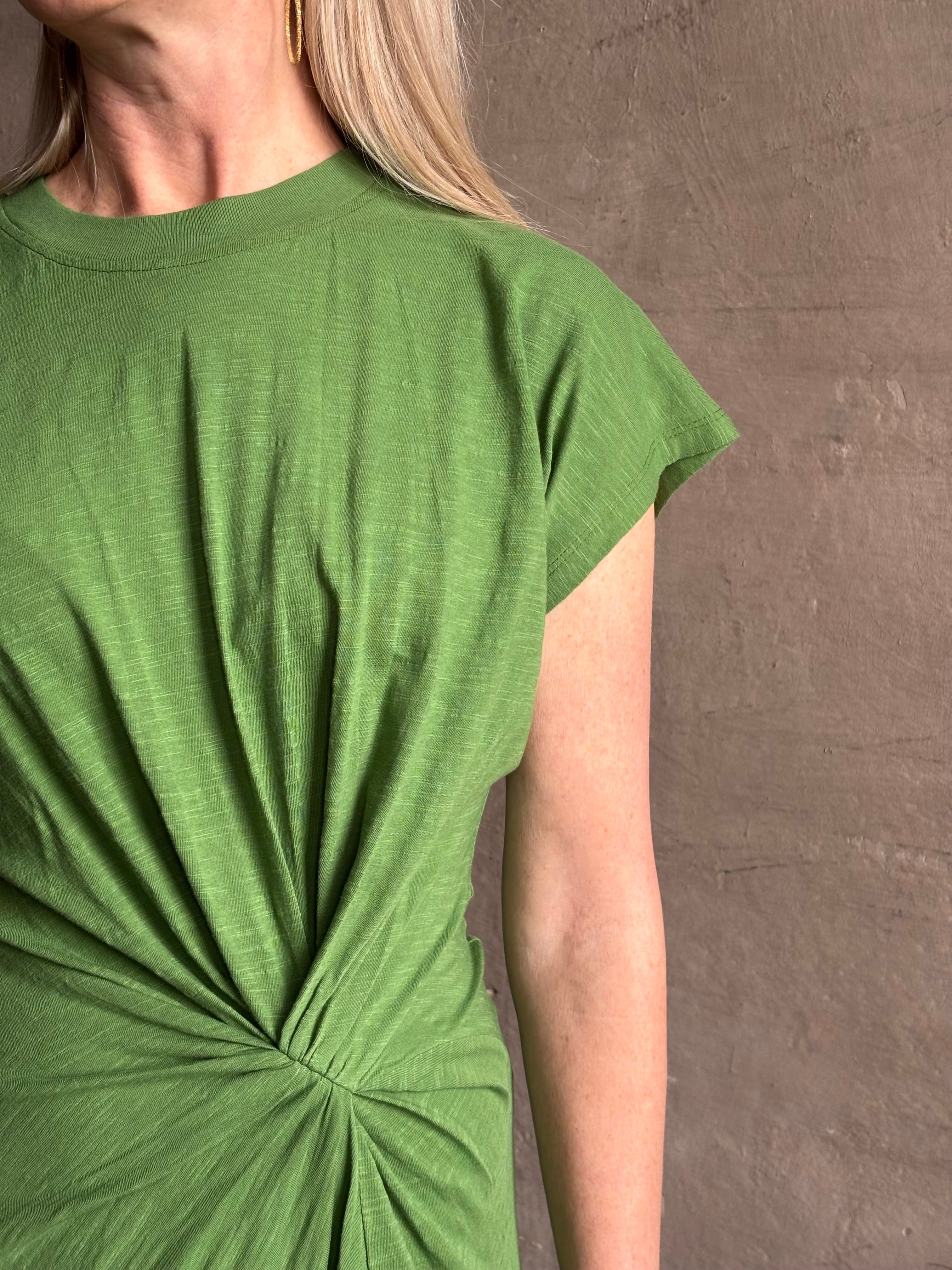 apiece apart green dress Mini Dress
