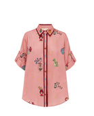 Image of the Alemais Timmy Embroidered Shirt