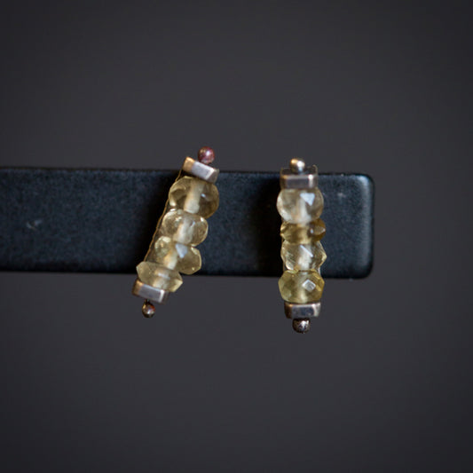 Erica Bailey Citrine Stud Earrings