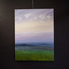 Image featuring an original oil on canvas painting by North Carolina artist David Goldman “The Direction Home”