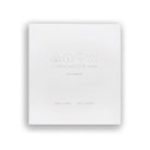 The front cover of the cookbook 'Eleven Madison Park: The Cookbook' by Daniel Humm and Will Gudala