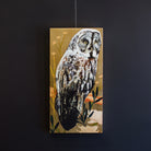 Image featuring a giclee painting by South Carolina artist Joseph Bradley Owl Giclee