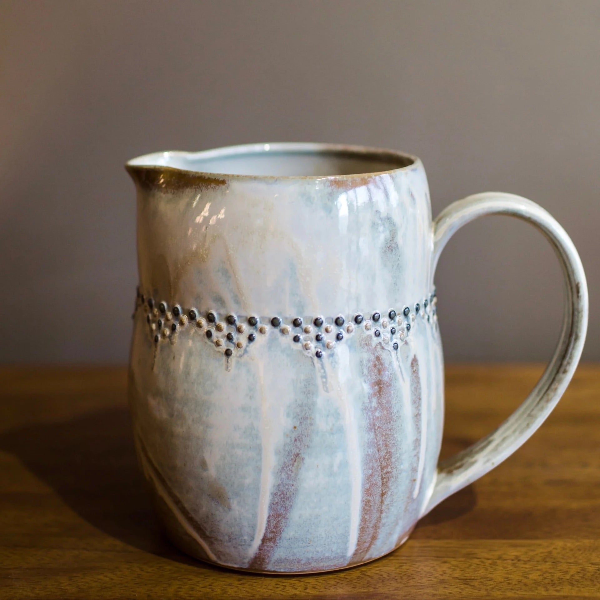 Image featuring North Carolina artist Katie Meili Messersmith functional pottery with a zen-like satisfaction handmade.