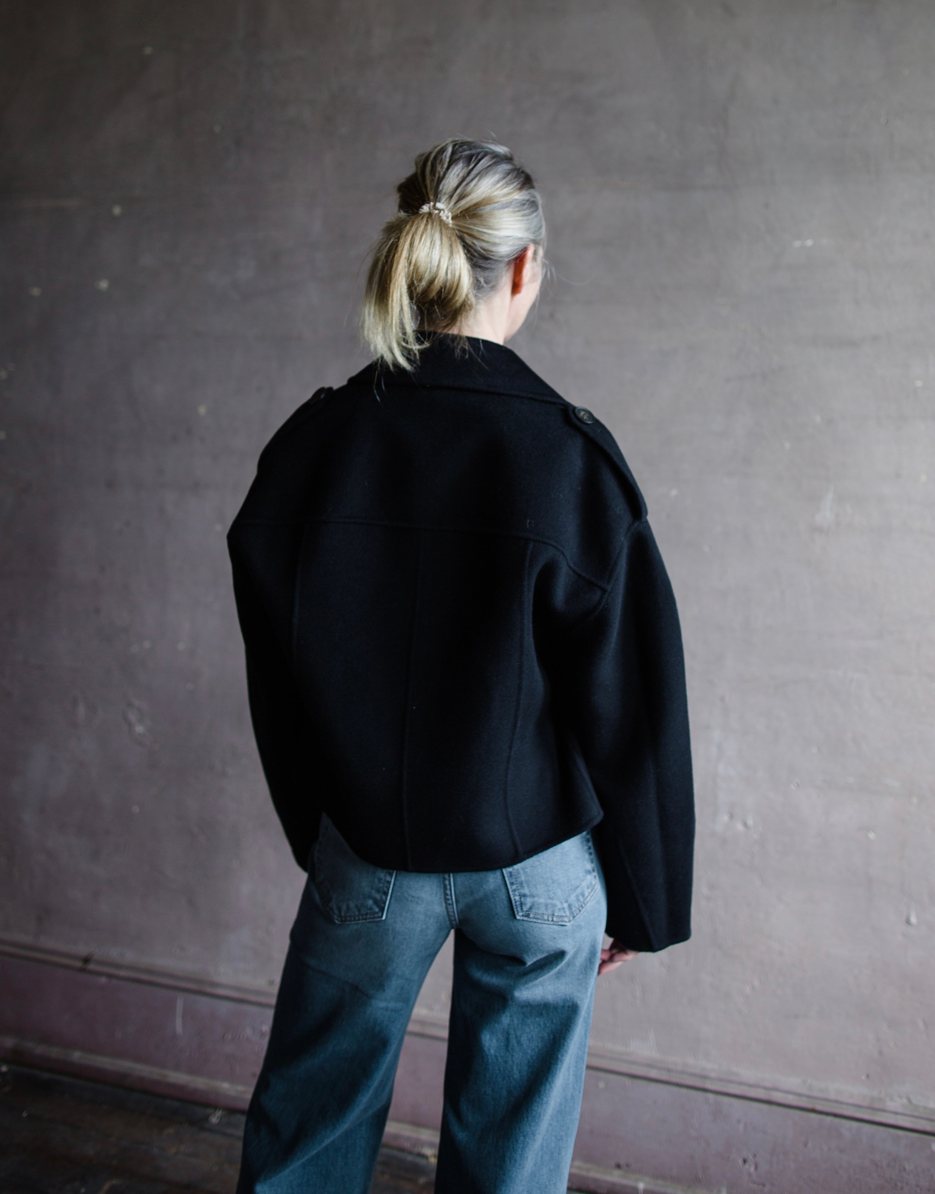 VANESSA BRUNO BERAN JACKET | MARINE BLUE | FINAL SALE – Woodlands