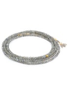 image of the anne sportun labradorite gemstone wrap bracelet