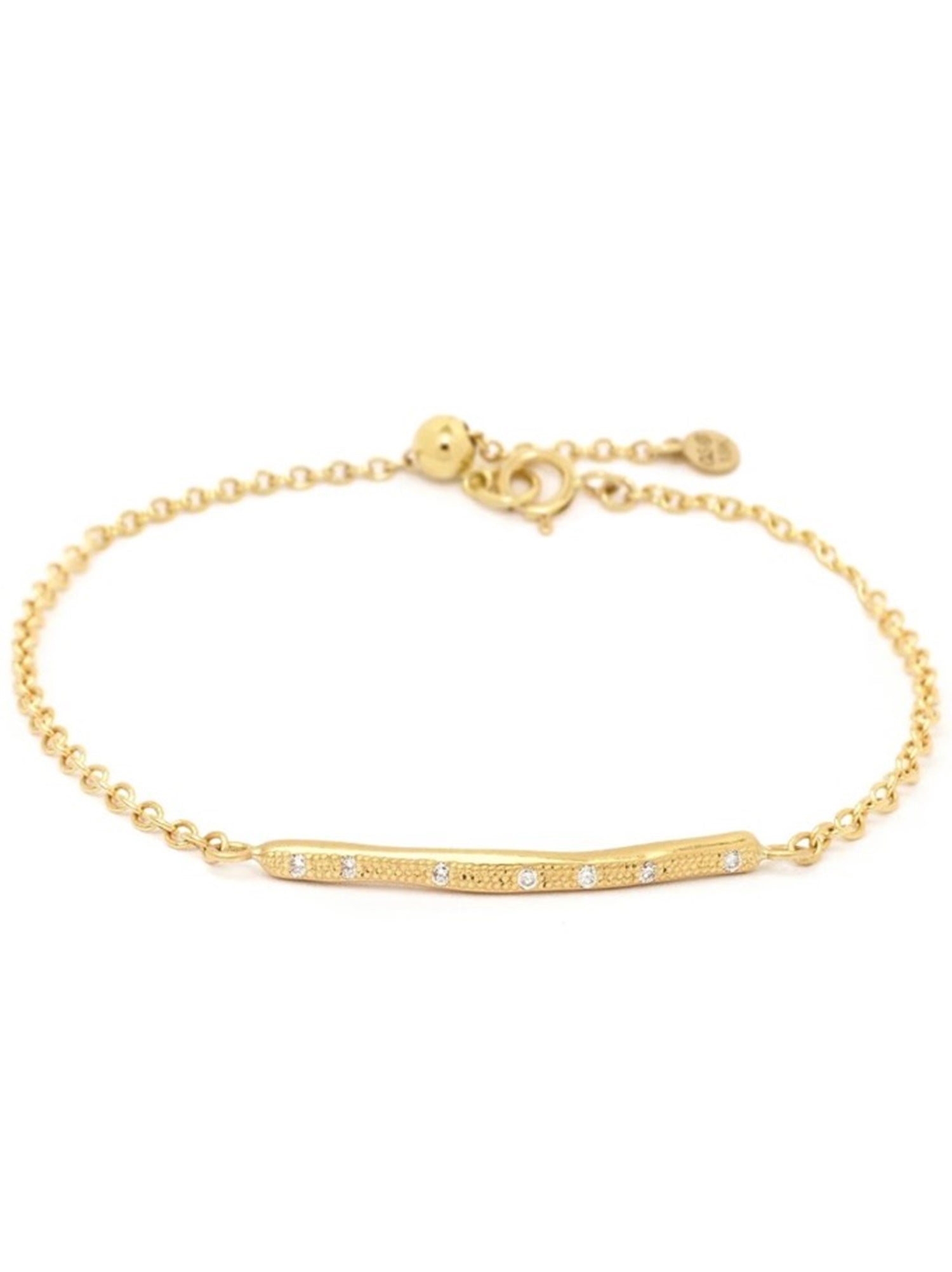 image of the anne sportun textured stick stardust bracelet