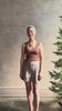 Mature woman in video reviewing Veronica Beard Haina elevated plaid short with side pockets and front pleat