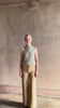 video review Veronica Beard Jerre lace Knit sweater lightweight cotton blend sleeveless crew neck cream blue khaki knit